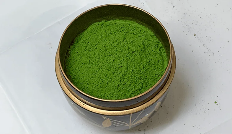 クリニックde茶道会で行う水屋準備の抹茶